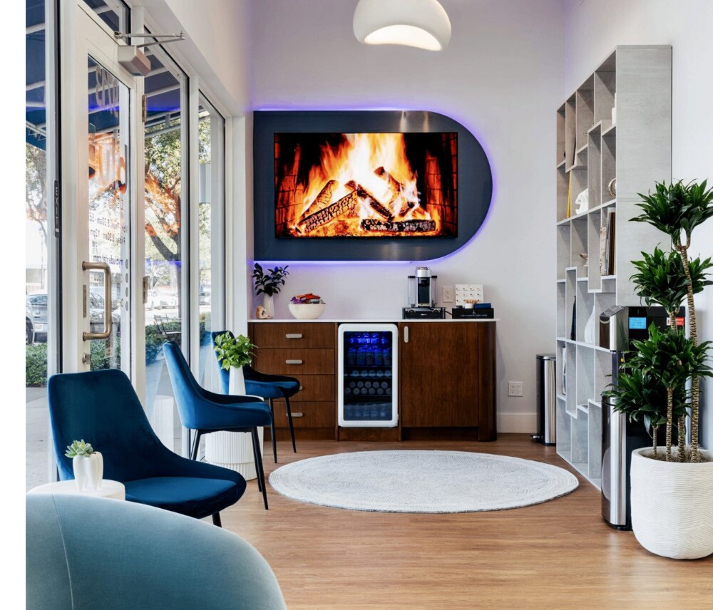 Dr. Jared Dental Studio waiting lounge